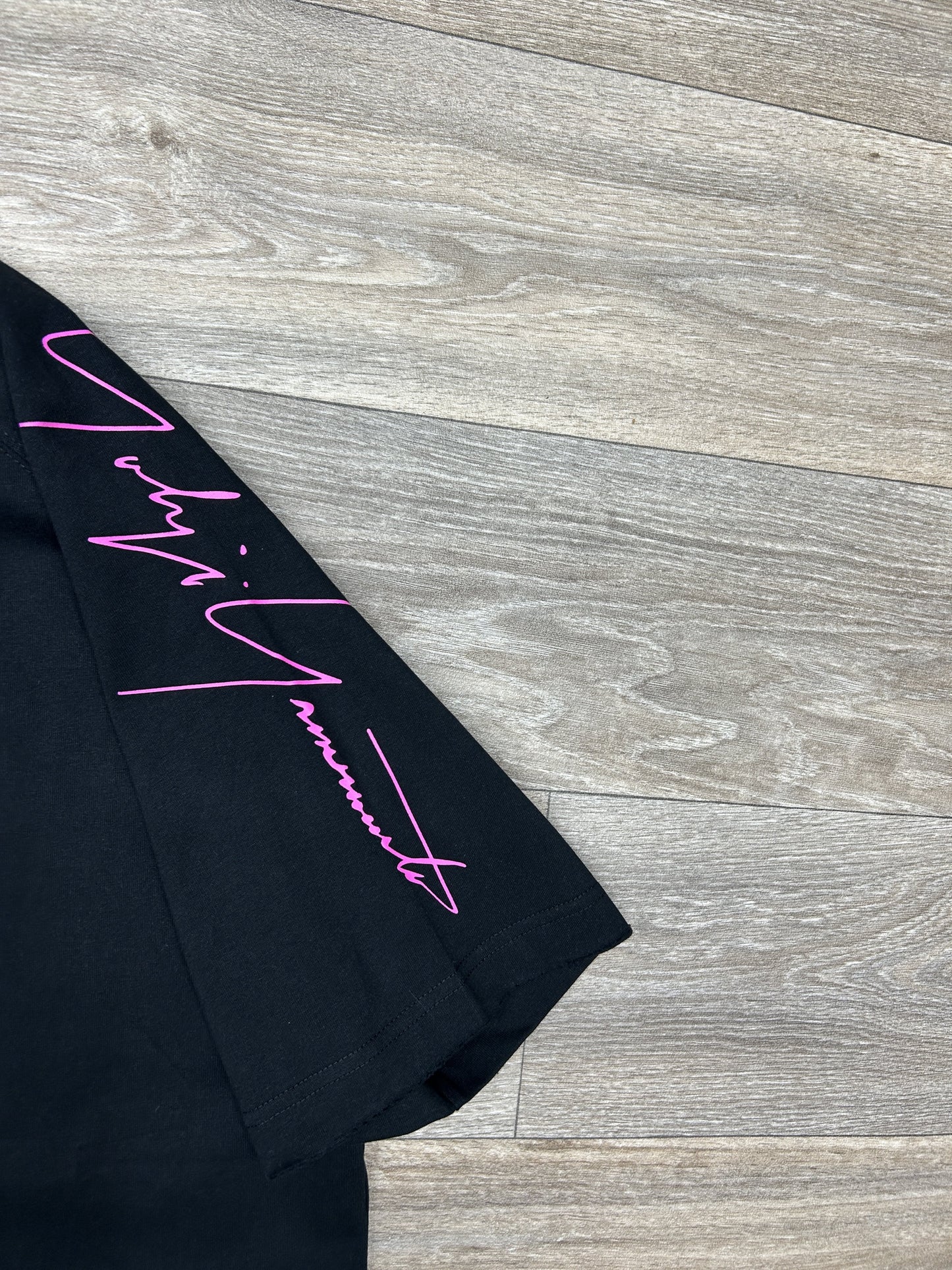 Yohji Yamamoto Y3 logo print tshirt