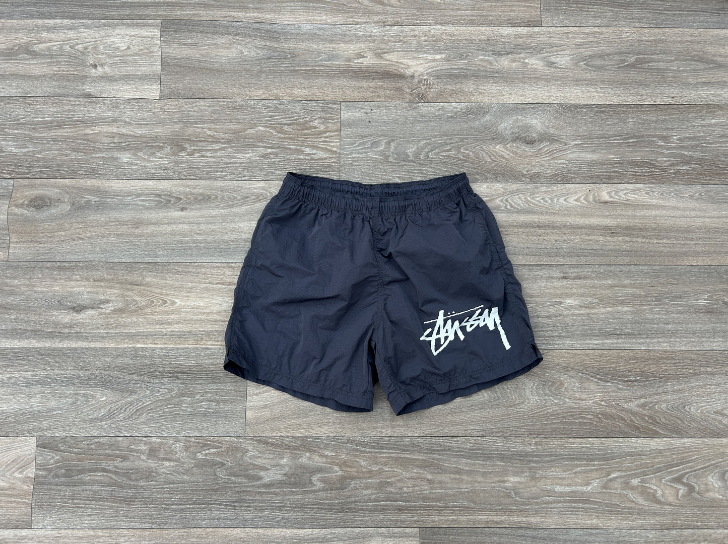 Stussy x Nike logo shorts