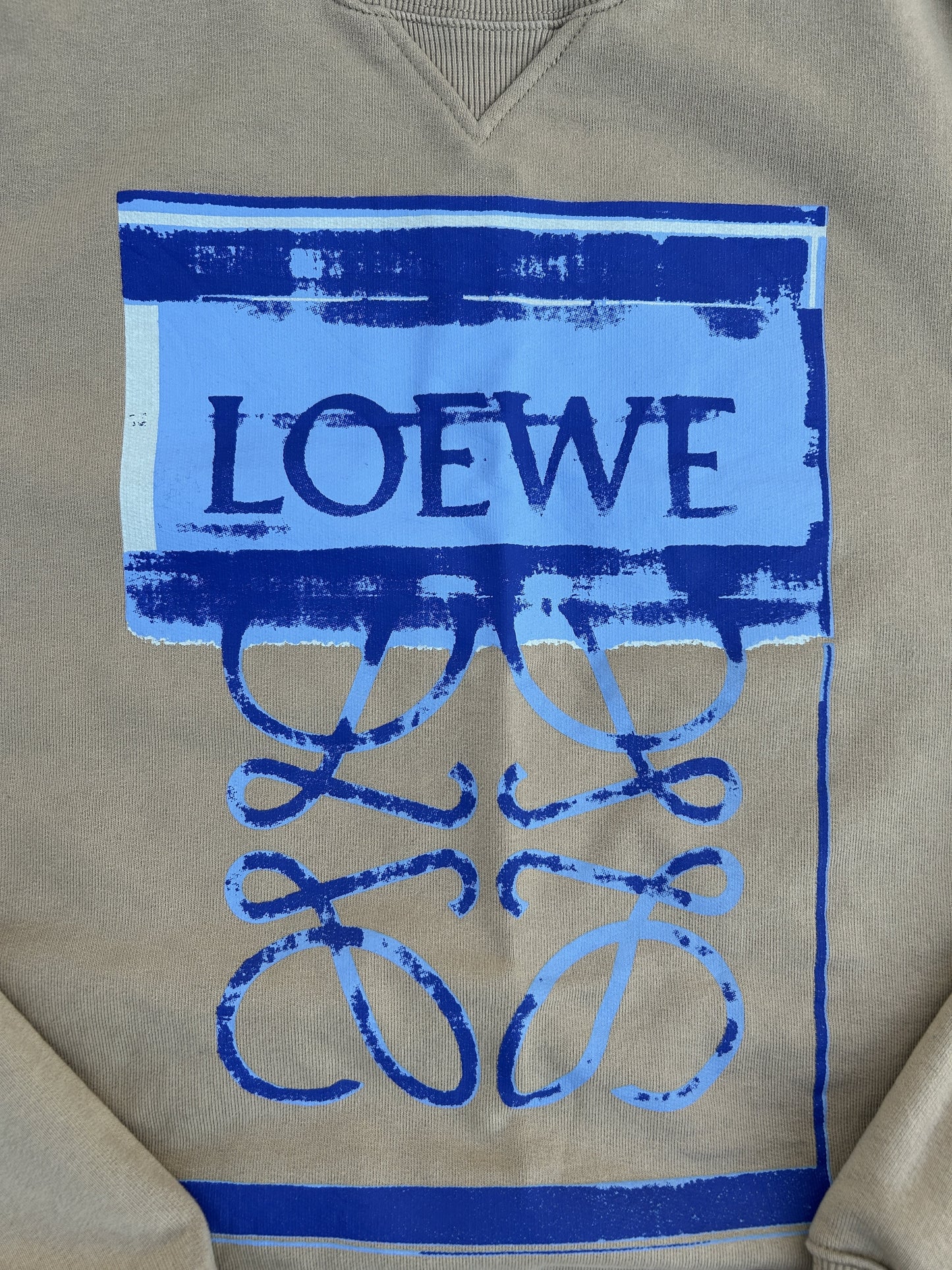 Loewe logo print sweater