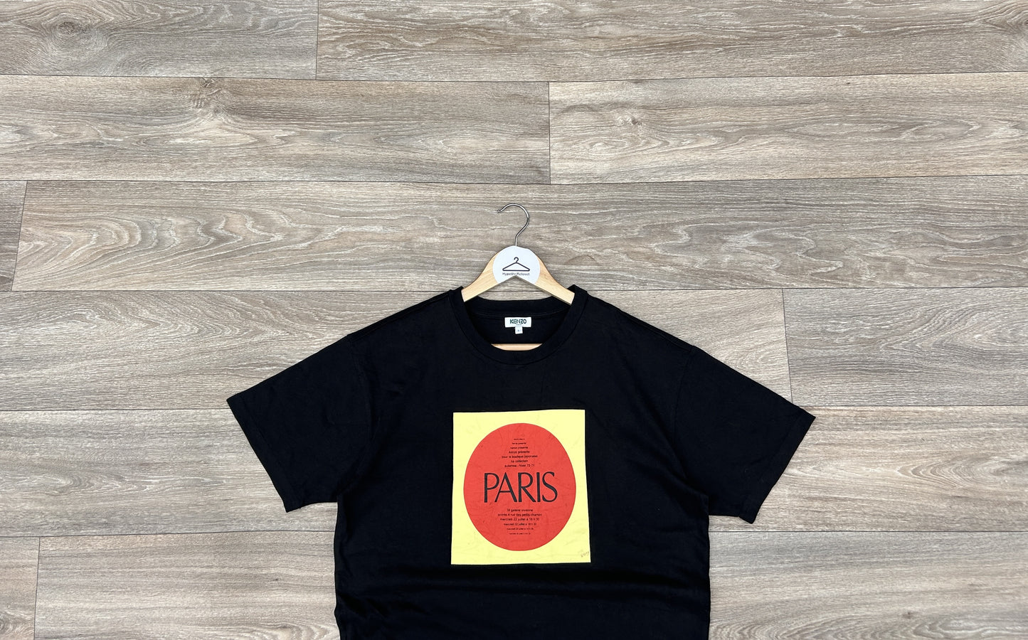 Kenzo Paris logo print tshirt