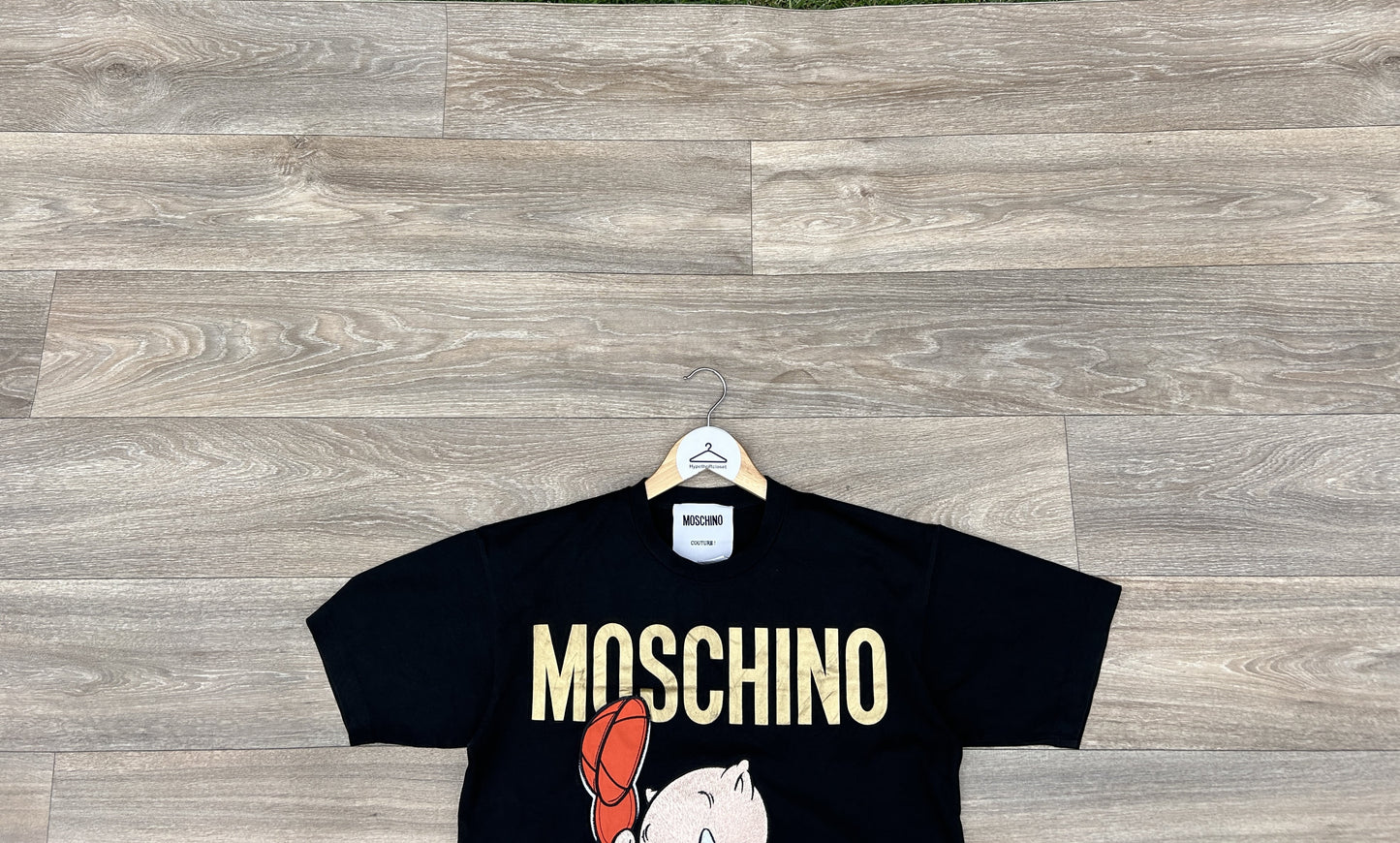 Moschino logo print tshirt