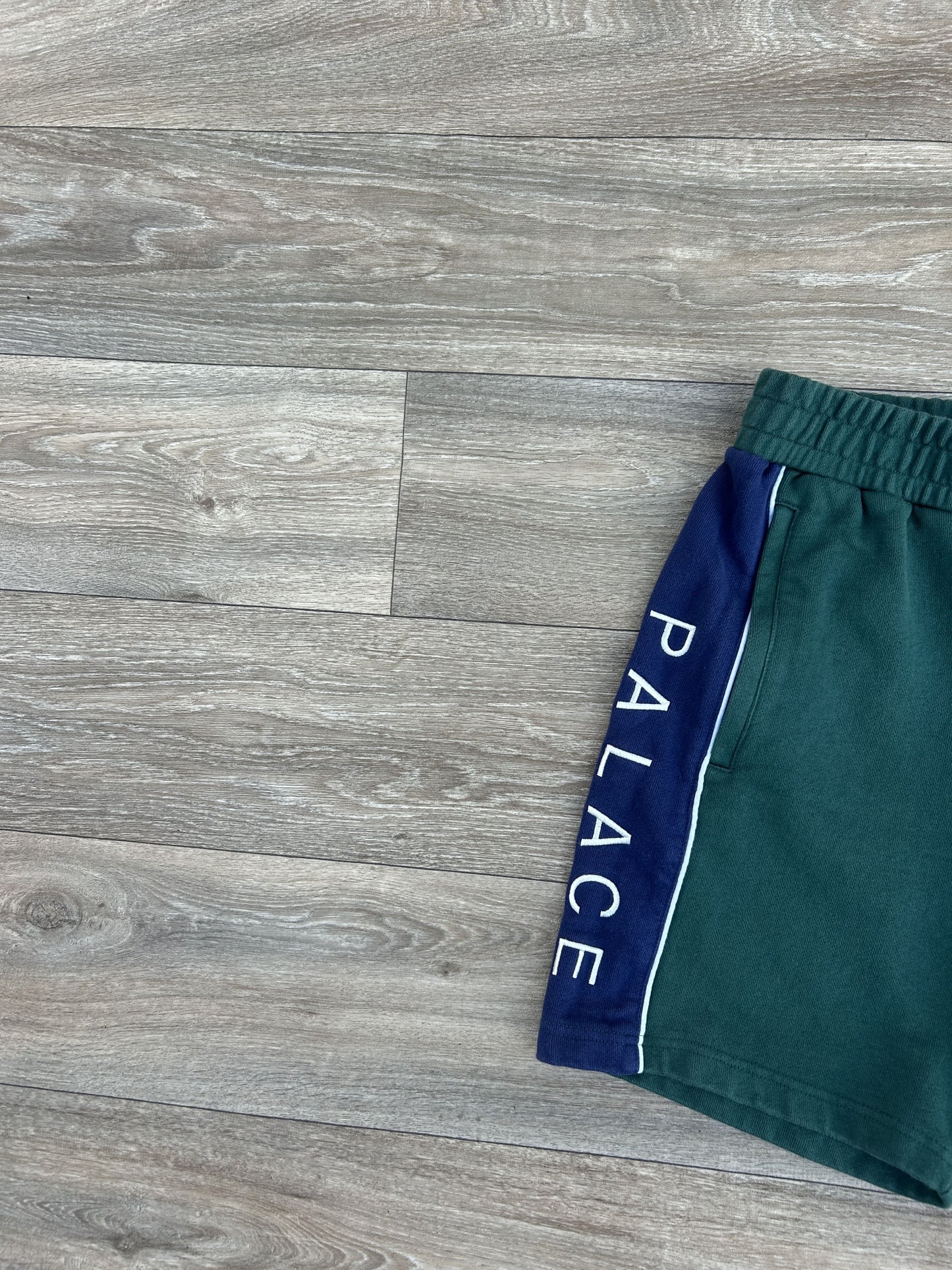 Palace Skateboards logo shorts